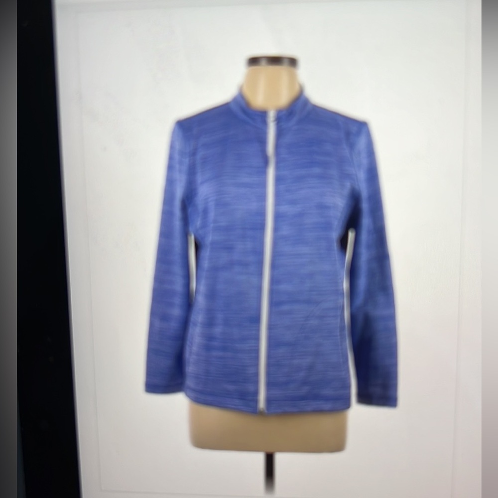 Talbots T by Talbots Everyday Stretch Jacket size L (Petite) in Blue